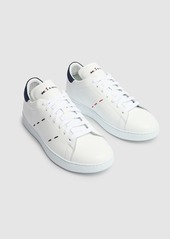 Kiton Leather Low Top Sneakers