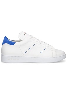 Kiton Leather Low Top Sneakers