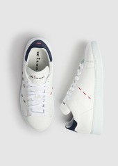 Kiton Leather Low Top Sneakers