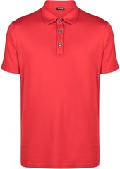 Kiton lightweight cotton-blend polo shirt