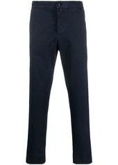 Kiton low-rise tapered-leg trousers