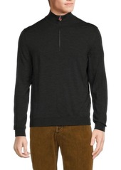 Kiton Solid Wool Pullover
