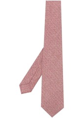 Kiton textured effect tie