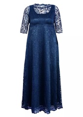 Kiyonna Leona Lace Gown