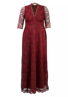 Kiyonna Maria Lace Gown