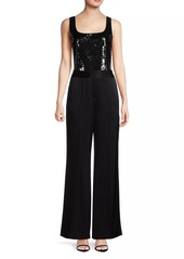 Kobi Halperin Andi Pleated Wide-Leg Pants