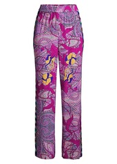Kobi Halperin Arlene Floral Paisley Print Pants
