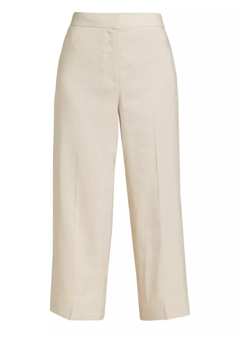 Kobi Halperin Brent Linen-Blend Crop Pants