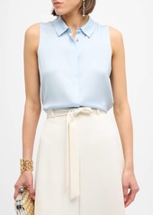 Kobi Halperin Celine Sleeveless Georgette Blouse