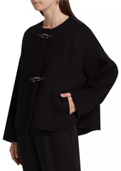 Kobi Halperin Esme Double-Face Wool Short Coat