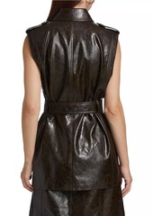 Kobi Halperin Harper Faux Leather Vest