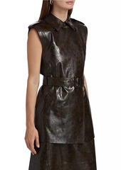 Kobi Halperin Harper Faux Leather Vest