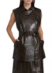 Kobi Halperin Harper Faux Leather Vest