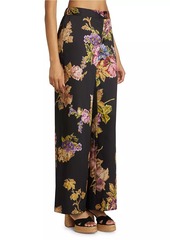 Kobi Halperin Isaiah Floral High-Rise Pants