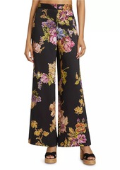 Kobi Halperin Isaiah Floral High-Rise Pants