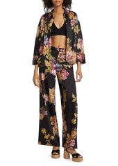 Kobi Halperin Isaiah Floral High-Rise Pants