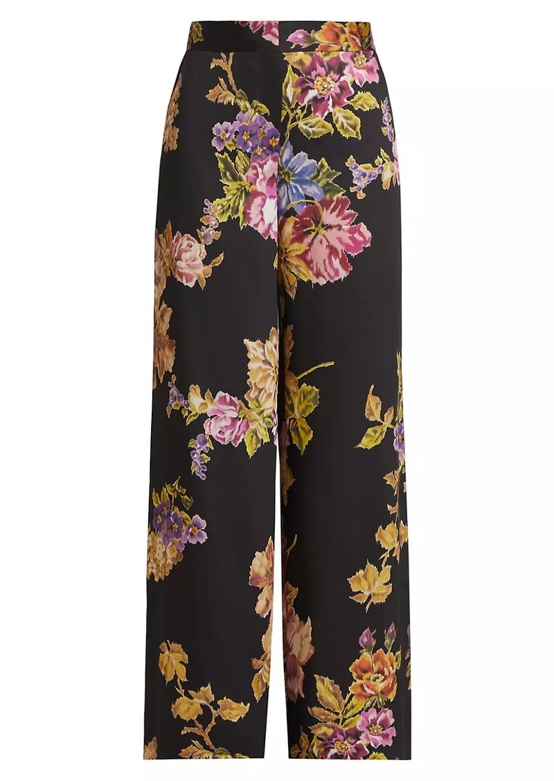 Kobi Halperin Isaiah Floral High-Rise Pants