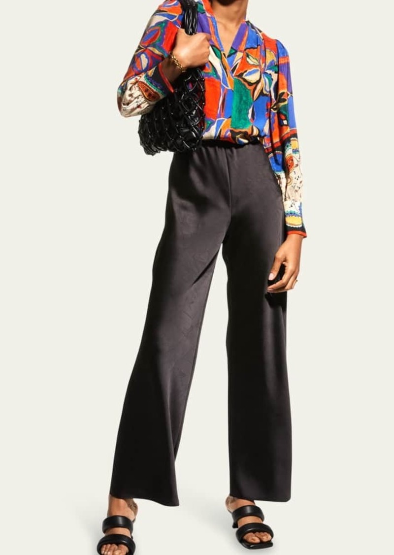 Kobi Halperin Jojo Printed Silk Blouse