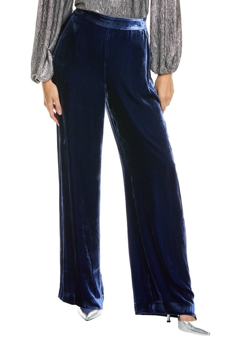 Kobi Halperin Marci Silk-Blend Velvet Pant