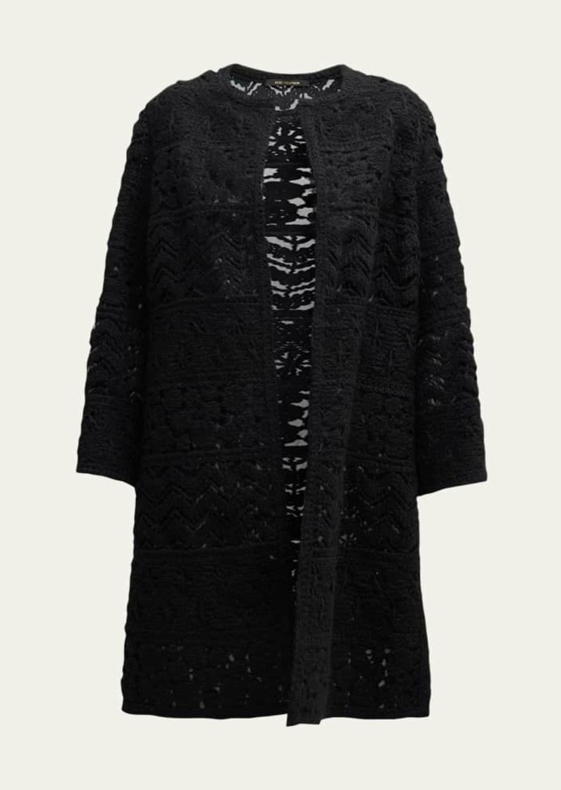 Kobi Halperin Marie Knit Open-Front Coat