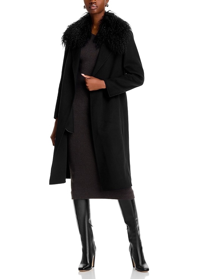 Kobi Halperin Shirley Shearling Collar Coat