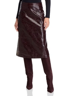 Kobi Halperin Zadie Faux Leather Skirt