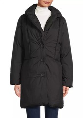 Kobi Halperin Meg Quilted Button-Front Coat