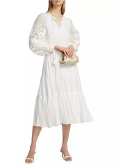 Kobi Halperin Mira Peasant Midi-Dress