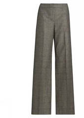 Kobi Halperin Nemo Plaid Straight-Leg Pants