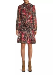 Kobi Halperin Sami Belted Floral Dress