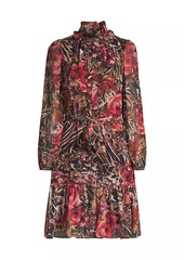 Kobi Halperin Sami Belted Floral Dress