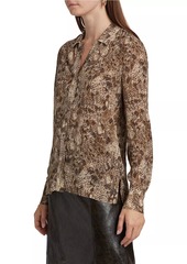 Kobi Halperin Snakeskin Blouse