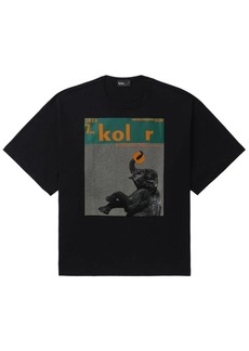 Kolor graphic-print cotton T-shirt