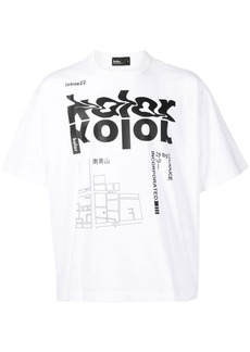 Kolor logo-print short-sleeve T-shirt