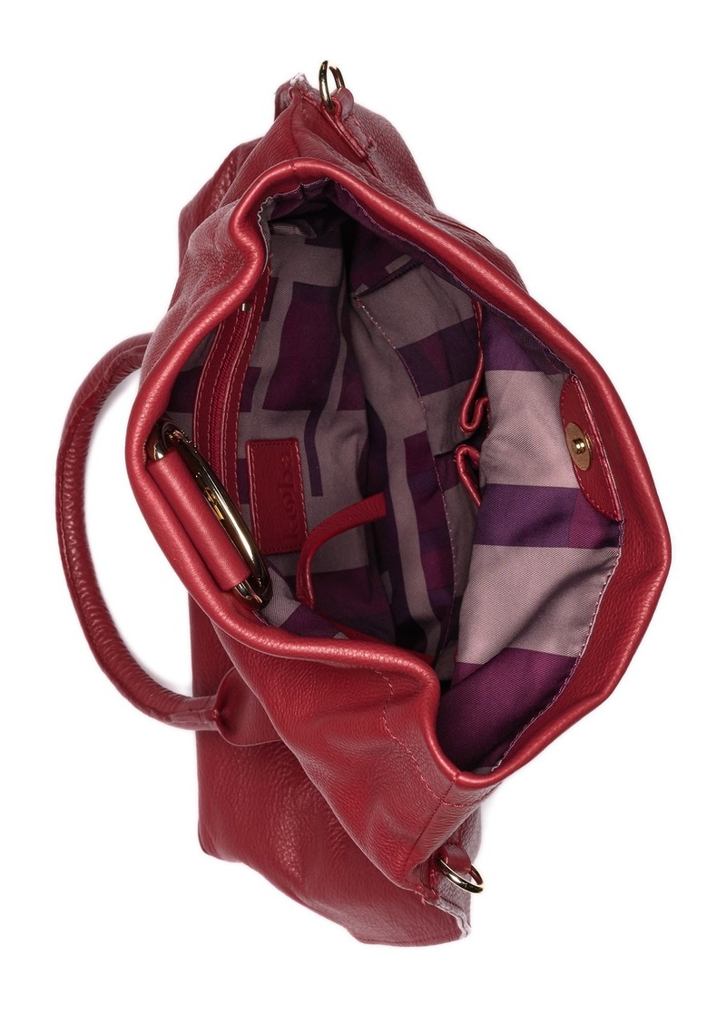 kooba montreal medium leather satchel