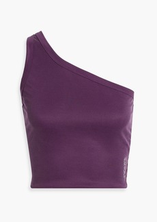 Koral - Marlow one-shoulder printed modal-blend jersey top - Purple - XS
