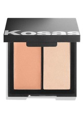 Kosas Color & Light Cream Blush & Highlighter Palette in Tropic Equinox at Nordstrom