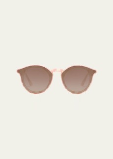 KREWE Collins Nylon Acetate Round Sunglasses