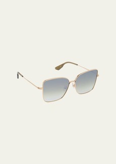 KREWE Dolly Titanium Butterfly Sunglasses