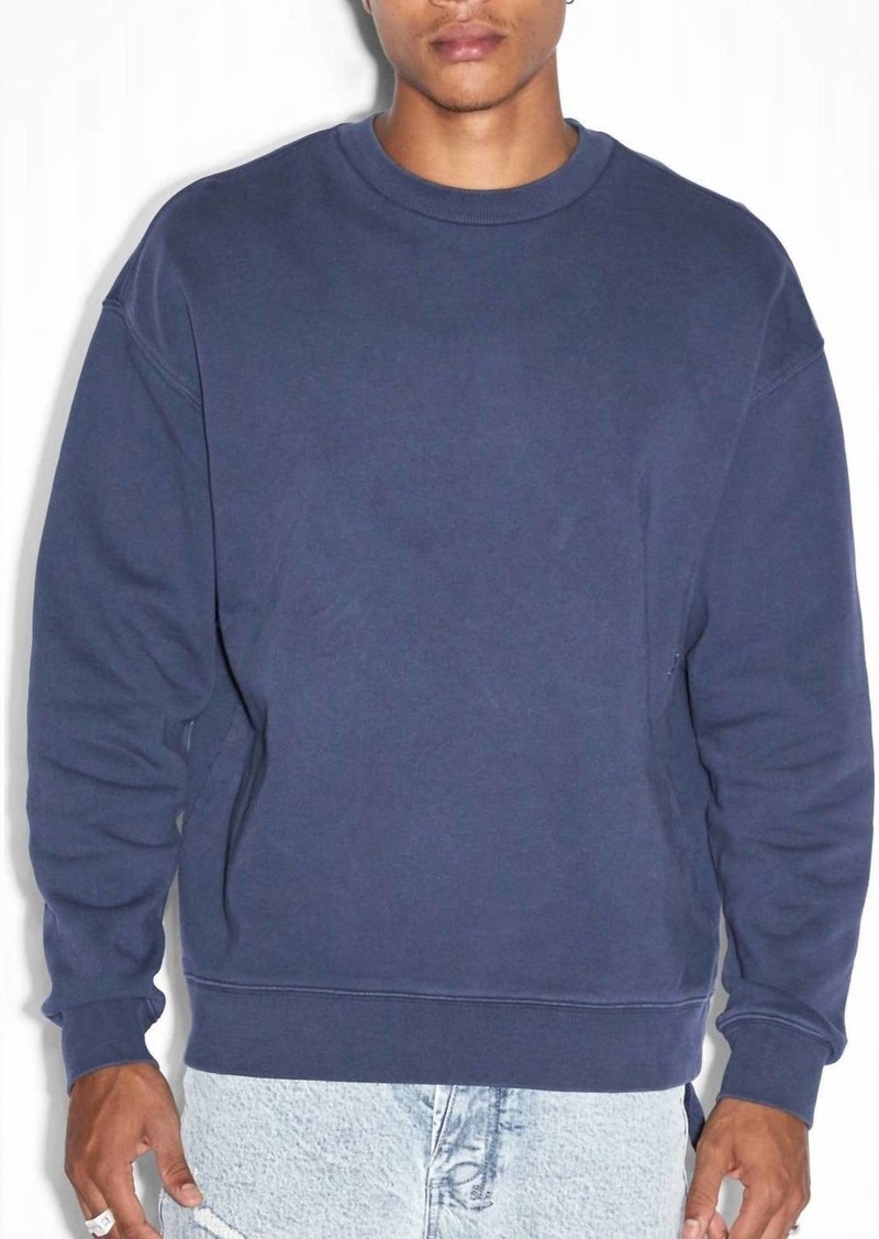 Ksubi 4X4 Biggie Crew Sweatshirt In Midnight