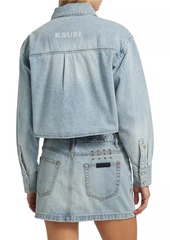 Ksubi Alabama Paragon Cropped Denim Shirt