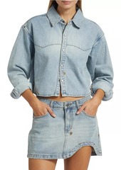 Ksubi Alabama Paragon Cropped Denim Shirt