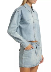 Ksubi Alabama Paragon Cropped Denim Shirt