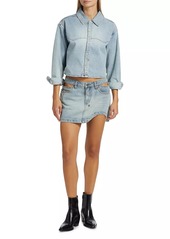 Ksubi Alabama Paragon Cropped Denim Shirt