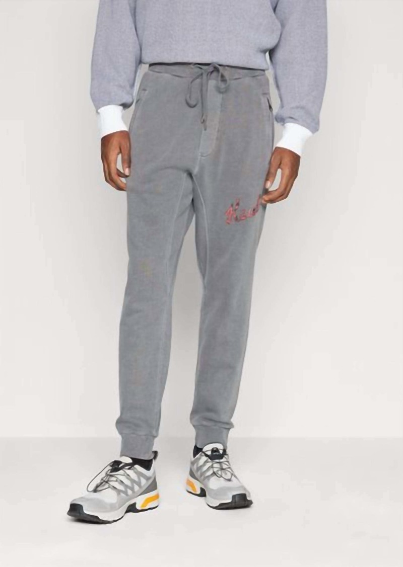 Ksubi Autograph Track Pant In Charcoal