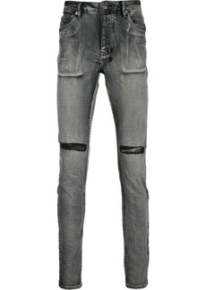 Ksubi Chitch Hypnotize Trashed mid-rise slim-fit jeans
