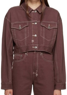 Ksubi Kommand Jacket In Burgundy