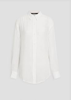 KSUBI - Super Nova pleated voile shirt - White - M