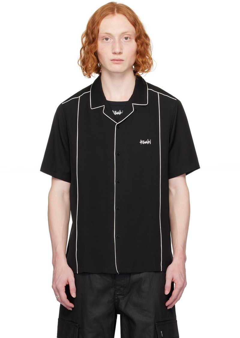 Ksubi Black Downtown Resort Shirt