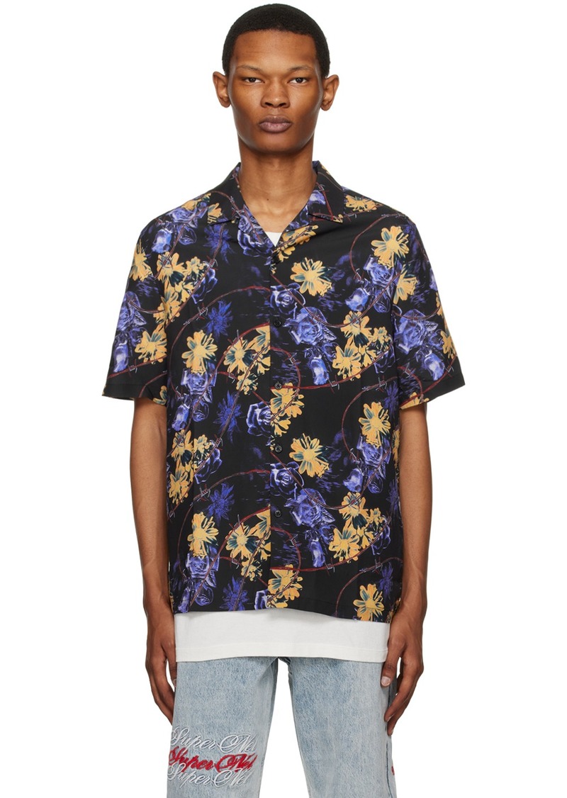 Ksubi Black Hyperflower Shirt